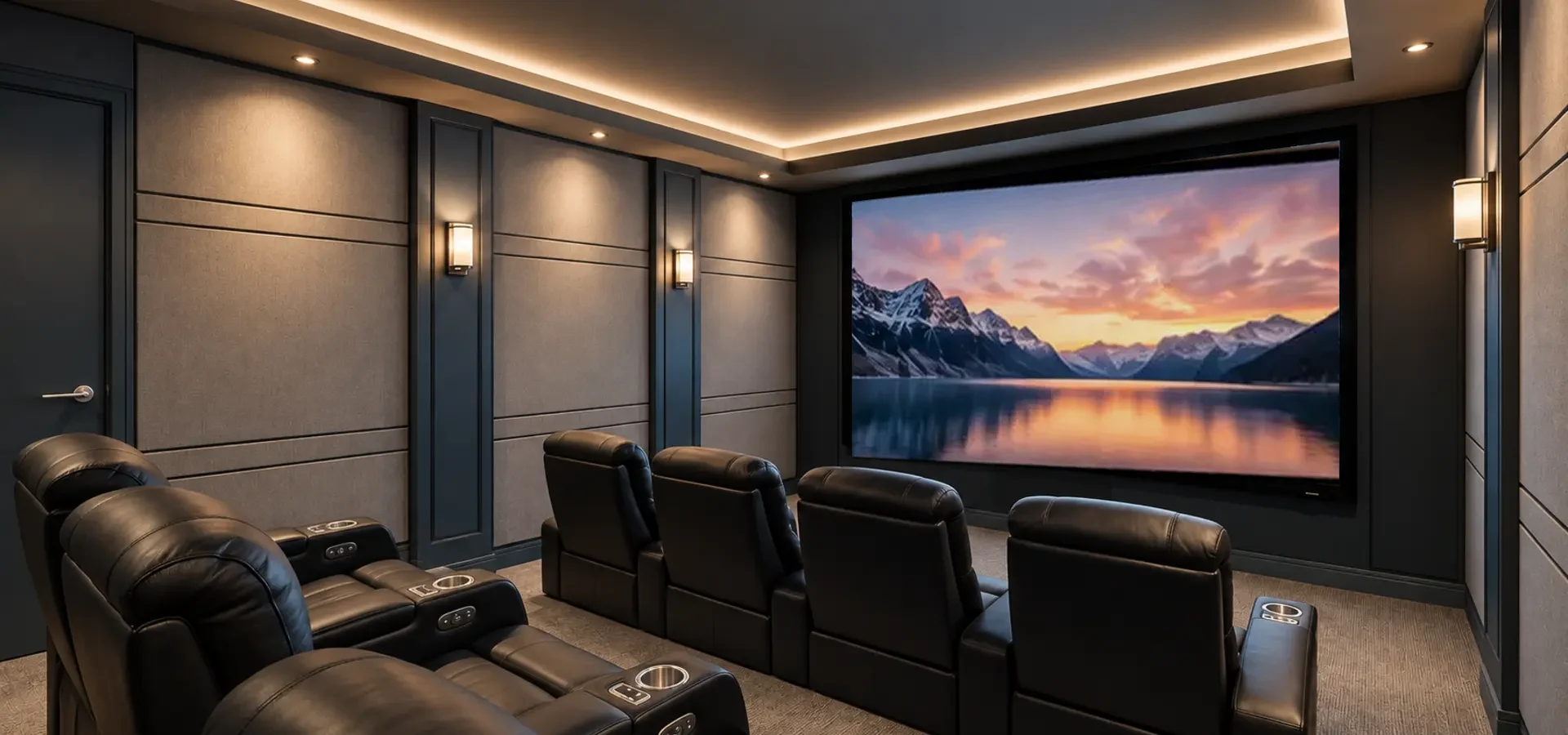 Custom home theater