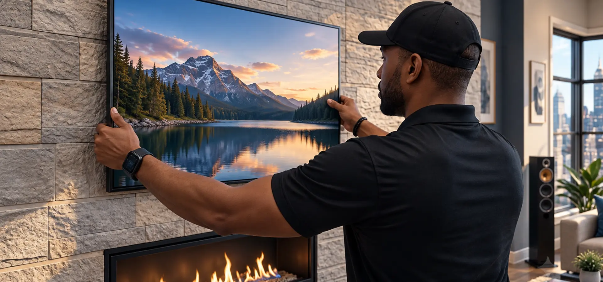 Professional TV installation